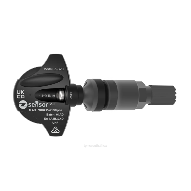 Steelmate TPMS South Africa - D8NN53 Holden OE Replacement TPMS Sensor - OE P/N 95712232, 13598773 Freq 433Mhz Metal Valve Stem - Dark Gray