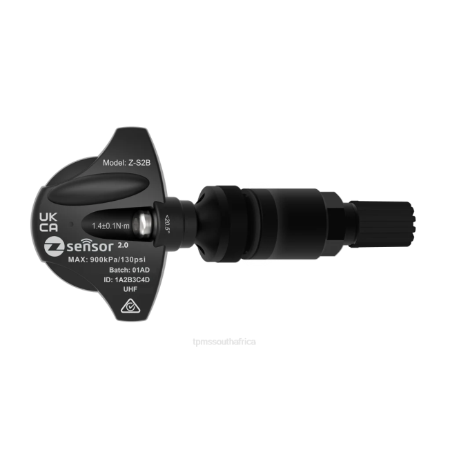 TPMS Sensor Battery Replacement - D8NN1017 Volvo OE Replacement TPMS Sensor - OE P/N LR018861 Freq 433Mhz Metal Valve Stem - Black