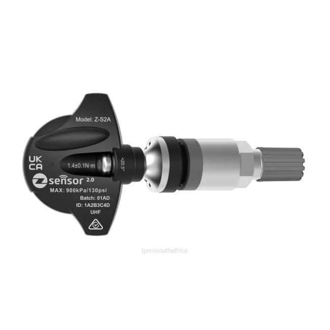 TPMS Sensor Battery Replacement - D8NN737 Kia OE Replacement TPMS Sensor - OE P/N 529333E000 Freq 315Mhz Metal Valve Stem - Silver